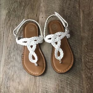 Girls White sandals